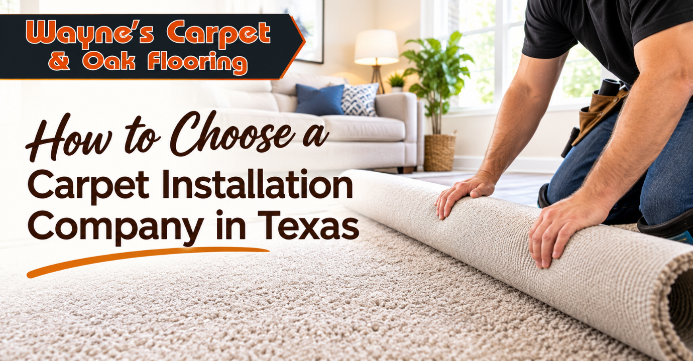 How to Choose a Carpet Installation Company in Texas