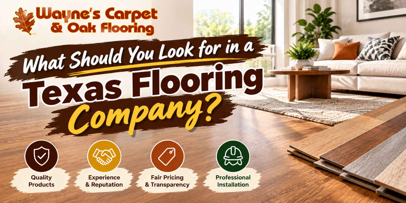 What Should You Look for in a Texas Flooring Company?