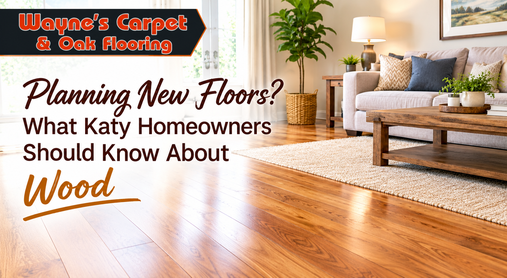 Planning New Floors? What Katy Homeowners Should Know About Wood